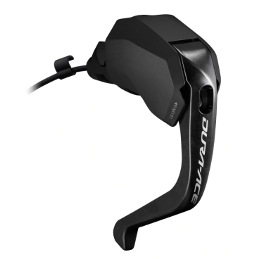 Шифтер/Тормозная ручка SHIMANO Dura-Ace Di2 ST-R9180, правый, 11 скоростей, с проводом 85 мм, c тросом