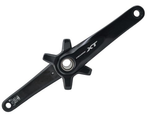 Велосипедный шатун SHIMANO Deore XT М8000 175 мм, 1V, без звезды, МТБ