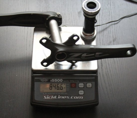 Система для велосипеда SHIMANO Zee, M645, 165мм, без звезы, с кареткой. для 83мм