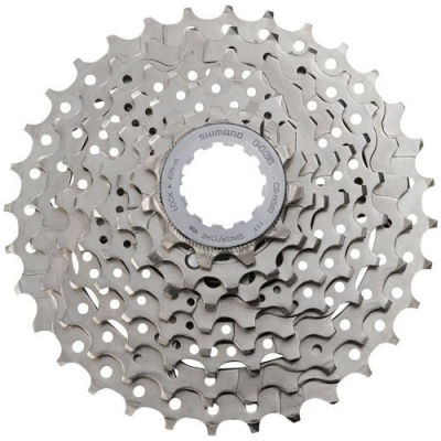 Кассета велосипедная SHIMANO Claris HG50, 8 скоростей, 11-28, никелированная