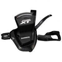 Манетка SHIMANO XT SL-M8000, левый, 2/3 скорости, трос и оплетка в комплекте