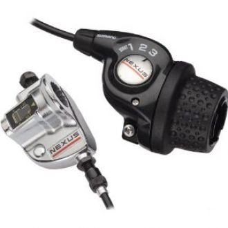 Шифтер для велосипеда SHIMANO Nexus 3S35E, 3скорости, c bell crank 3, оплетка, трос 1700мм, без упаковки