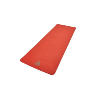 Тренировочный коврик (мат) Reebok красный, 7 мм 