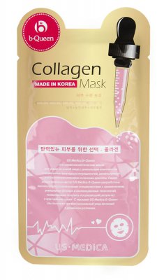 Маска для лица с коллагеном US Medica Collagen Mask