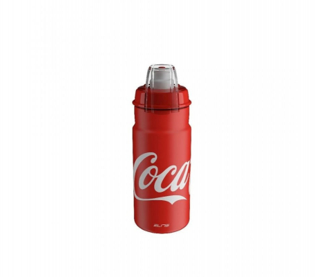 Велофляга  Elite JET MTB, Coca Cola Logo White, 550 мл, 0190410