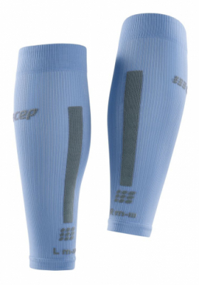 Женские спортивные компрессионные гетры CEP Calf Sleeves / Темно-голубой