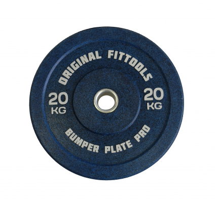 Диск бамперный Original Fit.Tools 20 кг (синий)