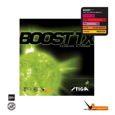 Накладка Stiga Boost TS 2,0 мм (красный)