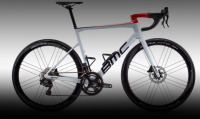 Велосипед BMC Teammachine SLR 01 TREE ULTEGRA DI2 DISC COSMIC SL32 Белый/черный/красный (2023)