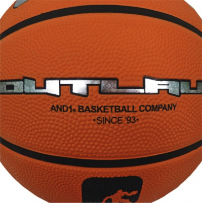 Баскетбольный мяч AND1 Outlaw (orange/black)