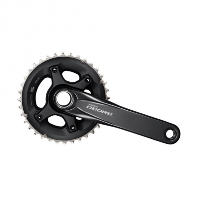 Система SHIMANO Deore M6000-B2, 175 мм, 10 скоростей, 36/26T, без каретки, CL+3мм, черный
