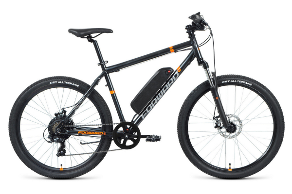 Велосипед Forward Cyclone PLUS 26 2.0 disc 500w (2021)