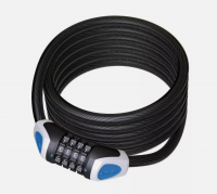 Велосипедный замок XLC combin. coil cable lock RonaldBiggs Ø 12mm/1850mm