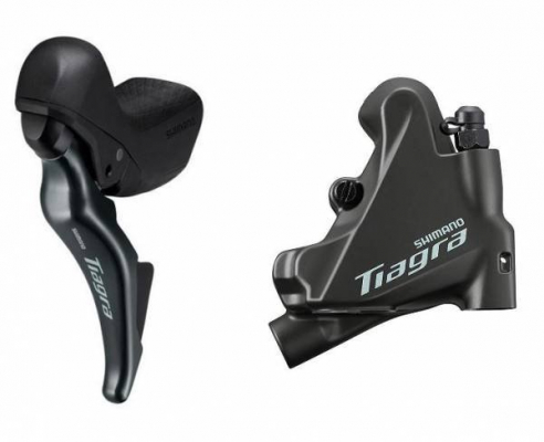 Тормоз  SHIMANO ST-4720/BR-4770, правый, на 10 скоростей, под дисковый тормоз, с кулером