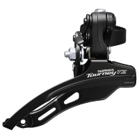 Велосипедный переключатель скоростей передний SHIMANO TZ510, верхняя тяга, 31.8, 48T