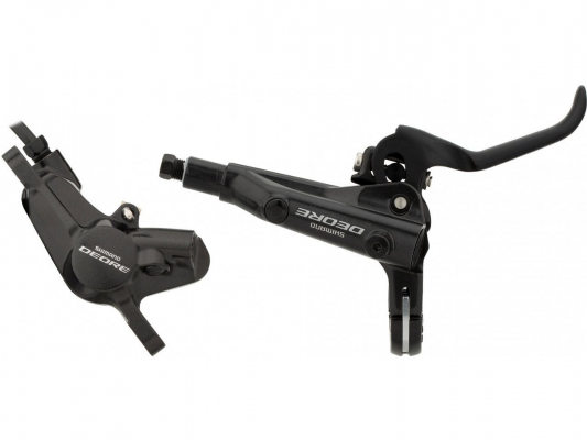 Тормоз велосипедный SHIMANO M6000, дисковый, J-kit, задний, гидролиния 1700мм, черный