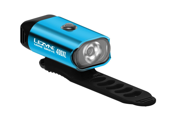 Велофонарь Lezyne Mini Drive 400XL, передний / Синий