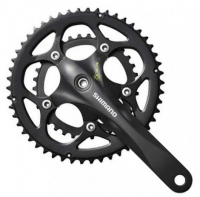 Система SHIMANO R345, 175мм, ин.вал, 50/34T без каретки, 10скоростей, черный