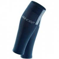 Женские спортивные компрессионные гетры CEP Calf Sleeves / Темно-синий
