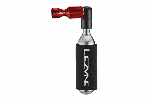 Насос велосипедный Lezyne Trigger Drive CO2, мини / Красный
