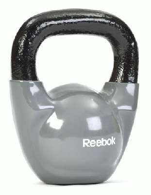 Гиря 16 кг Reebok обрезиненная