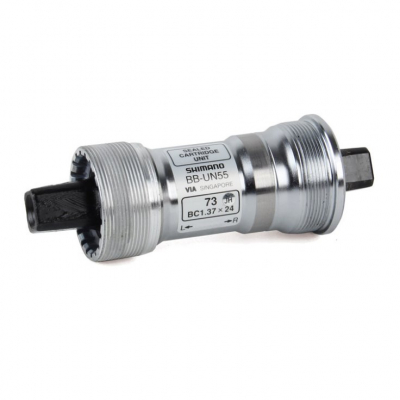 Каретка для велосипеда SHIMANO UN55, 73/110мм, без болтов
