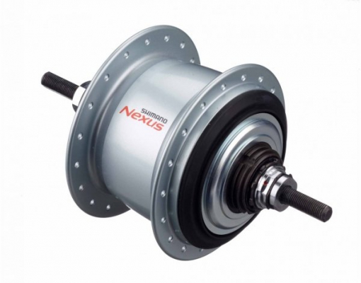 Велосипедная втулка планетарная SHIMANO Nexus, 32 отверстия, 8 скоростей, серебристый