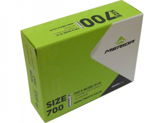 Камера Merida 700x35/43C, вело ниппель