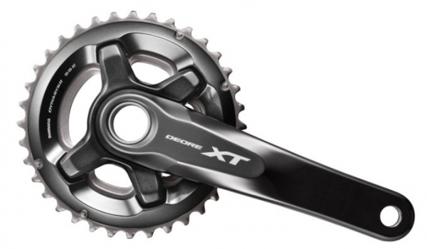 Система  SHIMANO Deore XT M8000-2, 175 мм, для 11 ск, с бонками для CL 48.8мм