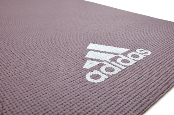 Коврик (мат) для йоги Adidas Дымчатый серый