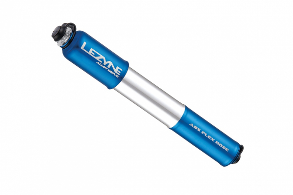 Насос велосипедный Lezyne Alloy Drive Medium, ручной / Синий