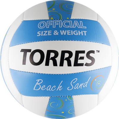 Мяч TORRES Beach Sand Blue