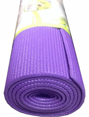 Коврик для йоги "PVC YOGA MAT" Housefit фиолетовый
