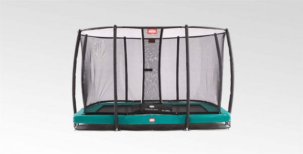 Батут BERG  InGround Champion Grey 330 + Safety Net Deluxe