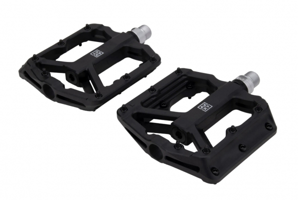 Педали AXXY NylonPro, нейлон, 3 промподшипника, 99x102 мм, 9/16"