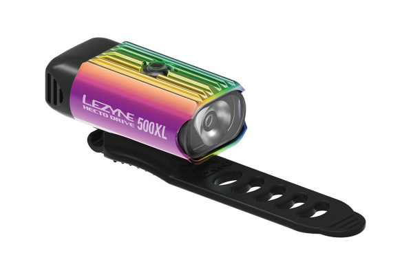 Велофара Lezyne Hecto Drive 500XL, передняя / Неоновый металлик