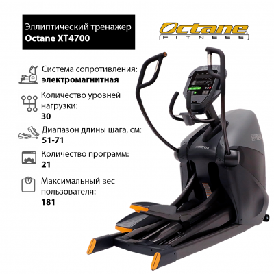 Эллиптический тренажер Octane Fitness XT4700 Standard