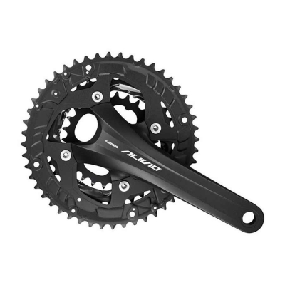 Система SHIMANO Alivio, M4060, 170 мм, Hollowtech II, 44/32/22, без защиты