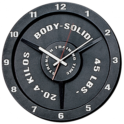 Часы настенные Body Solid в виде олимпийского диска