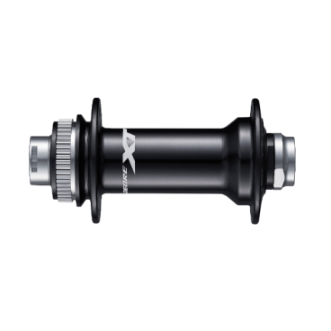 Втулка велосипедная SHIMANO XT M8110-B, передняя, 32 Н, под полую ось 15мм(без оси), с lock ring
