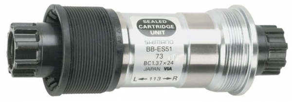 Каретка велосипедная SHIMANO ES51, 68/113, Octalink, без болтов