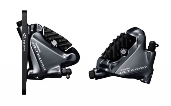 Дисковый велотормоз SHIMANO Ultegra Di2 R8070 передний + задний