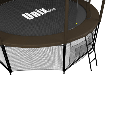 Батут Unix line Black&Brown 12 ft (inside)