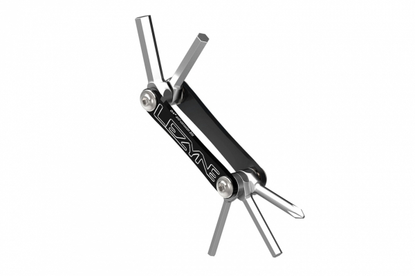 Мультитул складной Lezyne V 5 Multitool, 5 функций / Черный