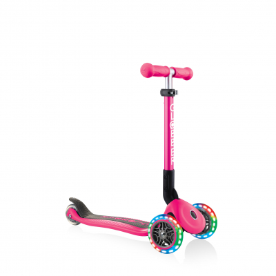 Самокат Globber JUNIOR FOLDABLE LIGHTS