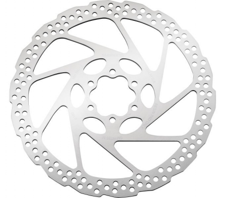 Ротор велосипедный SHIMANO RT56, 180 мм, 6 болтов, только для пластиковых колодок