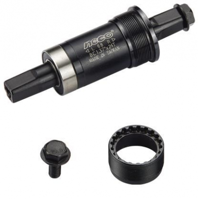 Каретка B910P под квадрат, BSA 1.37”x24T, R/L NECO 68/118мм