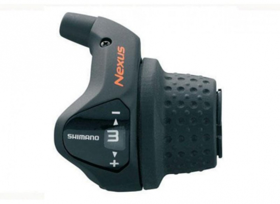 Шифтер SHIMANO Nexus SL-3S41E, revo, 3 скорости, трос+оплетк(1800мм), SM-BC06
