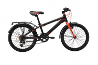 Велосипед  Merida Dino J20 6 spd Matt black/red (2016)
