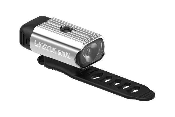 Велофара Lezyne Hecto Drive 500XL, передняя / Серебристый
